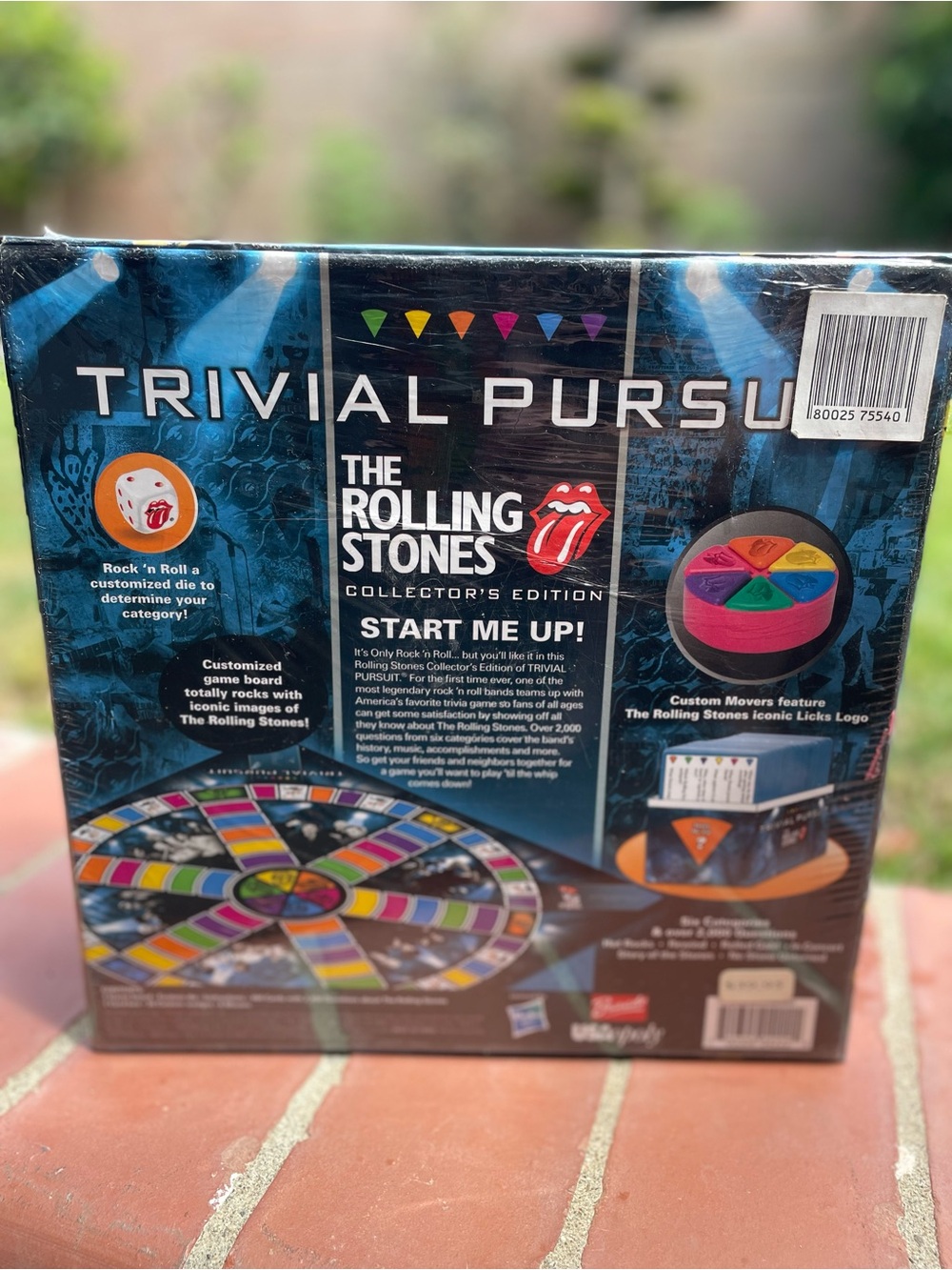 The Rolling Stones Trivial Pursuit Collector's Edition - Blue, Black, Red